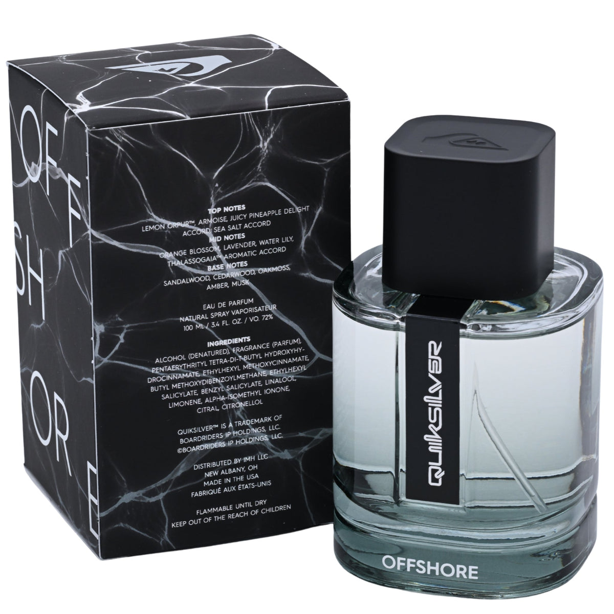 Quicksilver Offshore Eau de Parfum Spray for Men 3.4 oz (100 ml) - Quiksilver