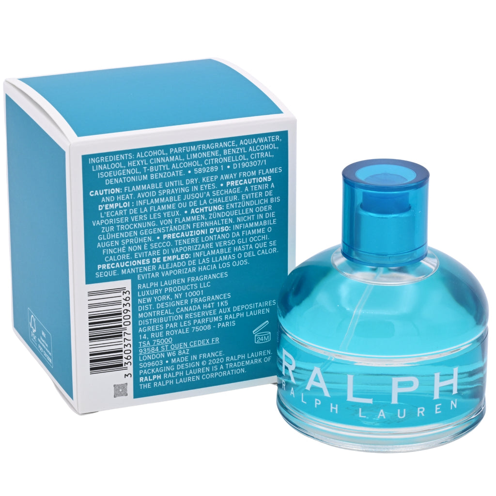 RALPH by Ralph Lauren 3.3 / 3.4 oz EDT For Women New in Box