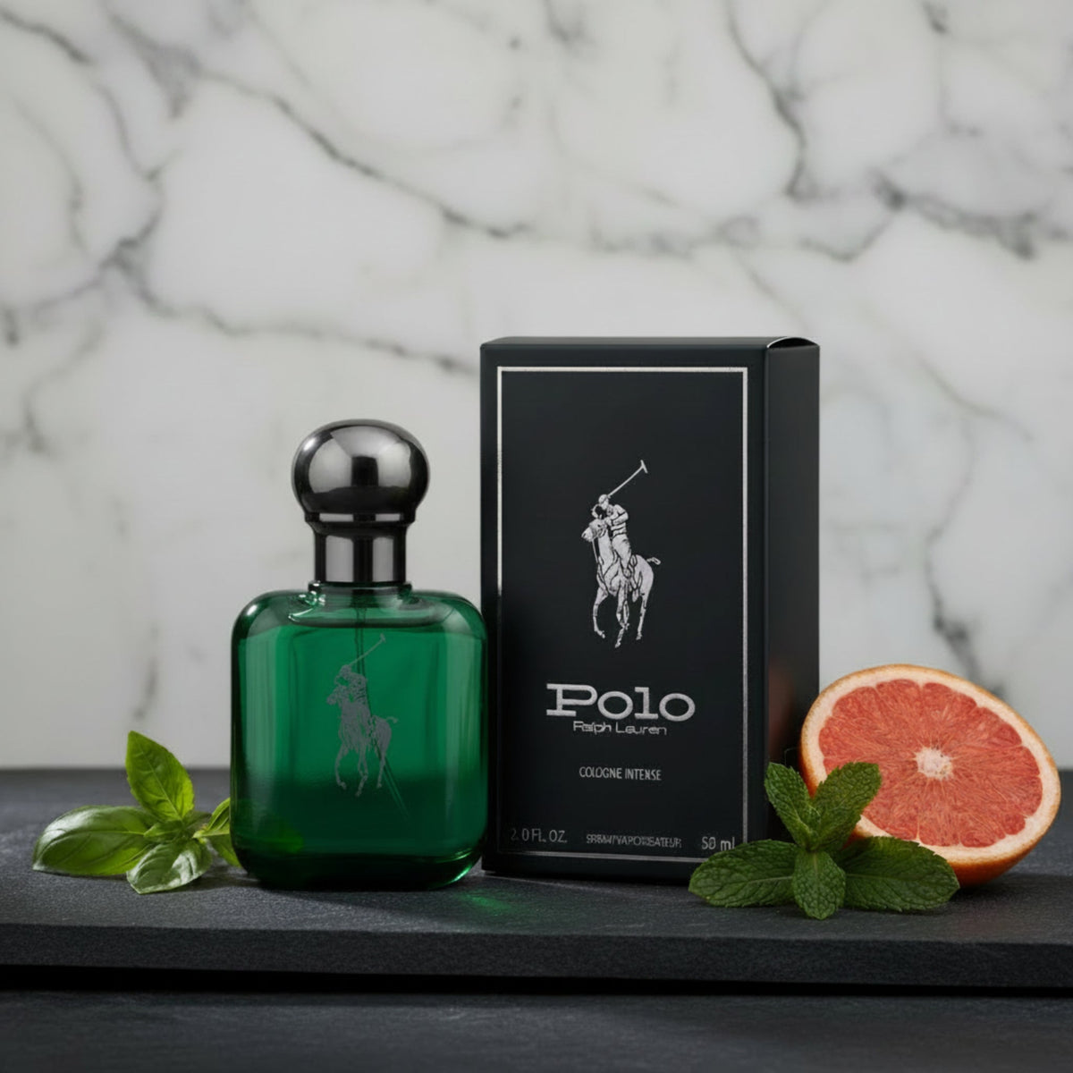 Ralph Lauren Polo Cologne Intense Eau de Parfum Spray for Men 2.0 oz (59 ml) New Retail Box