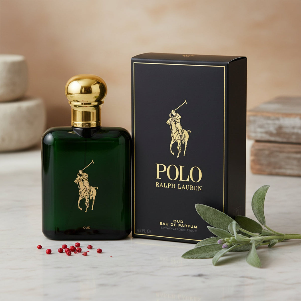 Ralph Lauren Polo Oud Eau de Parfum (EDP) Spray for Men, 4.2 oz (125 ml)
