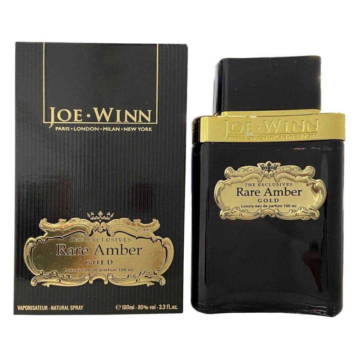 Rare Amber Gold by Joe Winn perfume for unisex EDP 3.3 / 3.4 oz New in Box