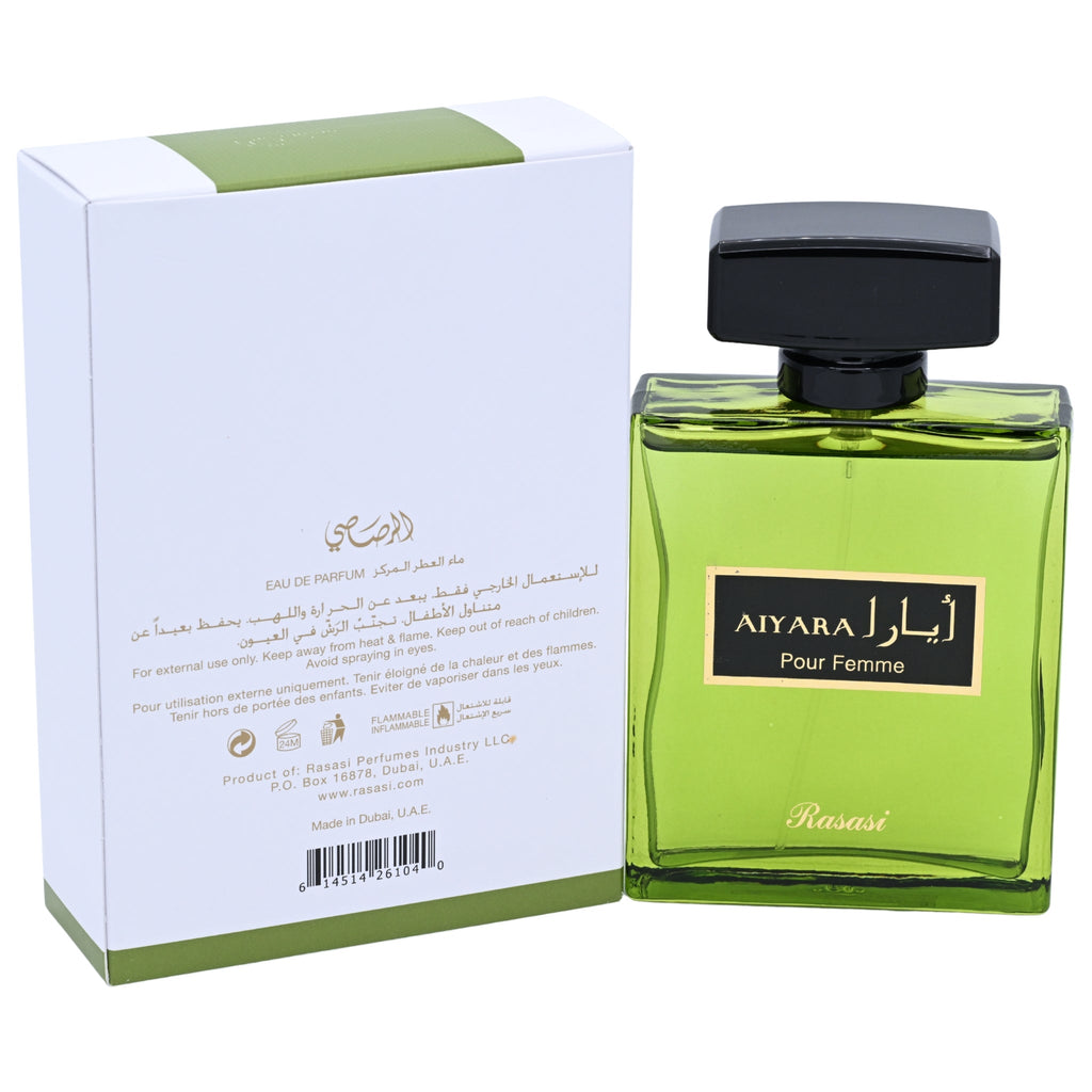 Rasasi Aiyara Eau de Parfum Spray for Women 3.38 oz / 100 ml (Rasasi) - New Retail Box