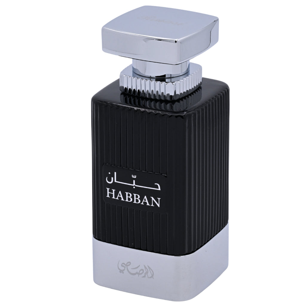 Rasasi Al Wisam Habban Eau de Parfum Spray for Unisex 3.38 oz (100 ml) by Rasasi