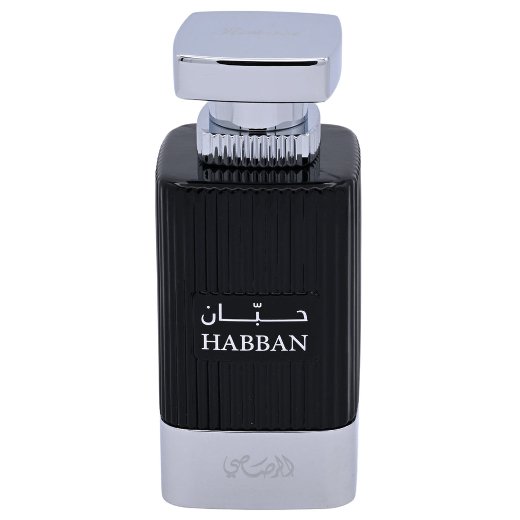 Rasasi Al Wisam Habban Eau de Parfum Spray for Unisex 3.38 oz (100 ml) by Rasasi