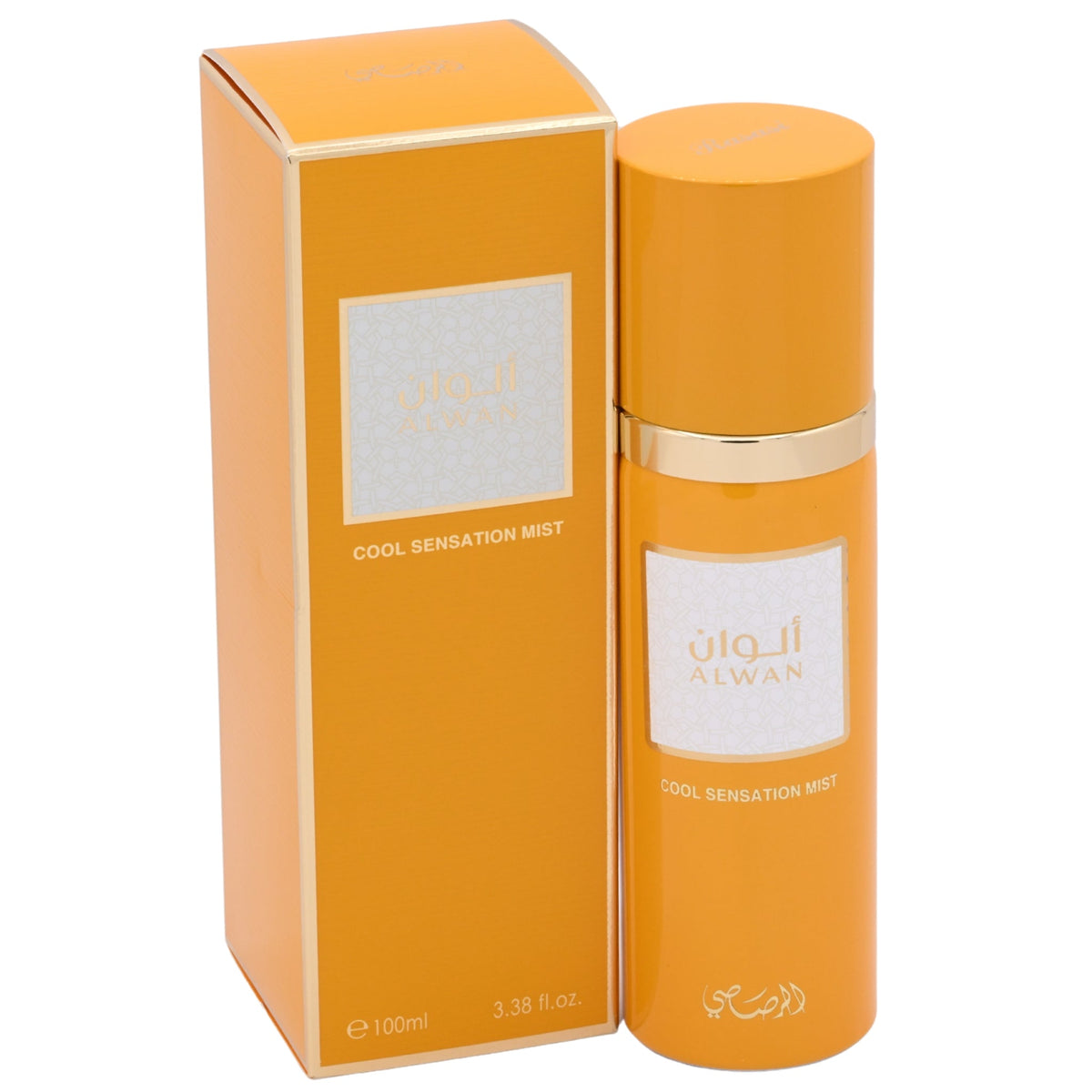 Rasasi Alwan Cool Sensation Fragrance Mist Unisex 3.38 oz 100ml New Box