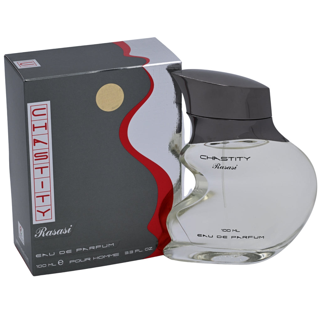 Rasasi Chastity for Men Eau de Parfum Spray 3.4 oz (100 ml) New Retail Box