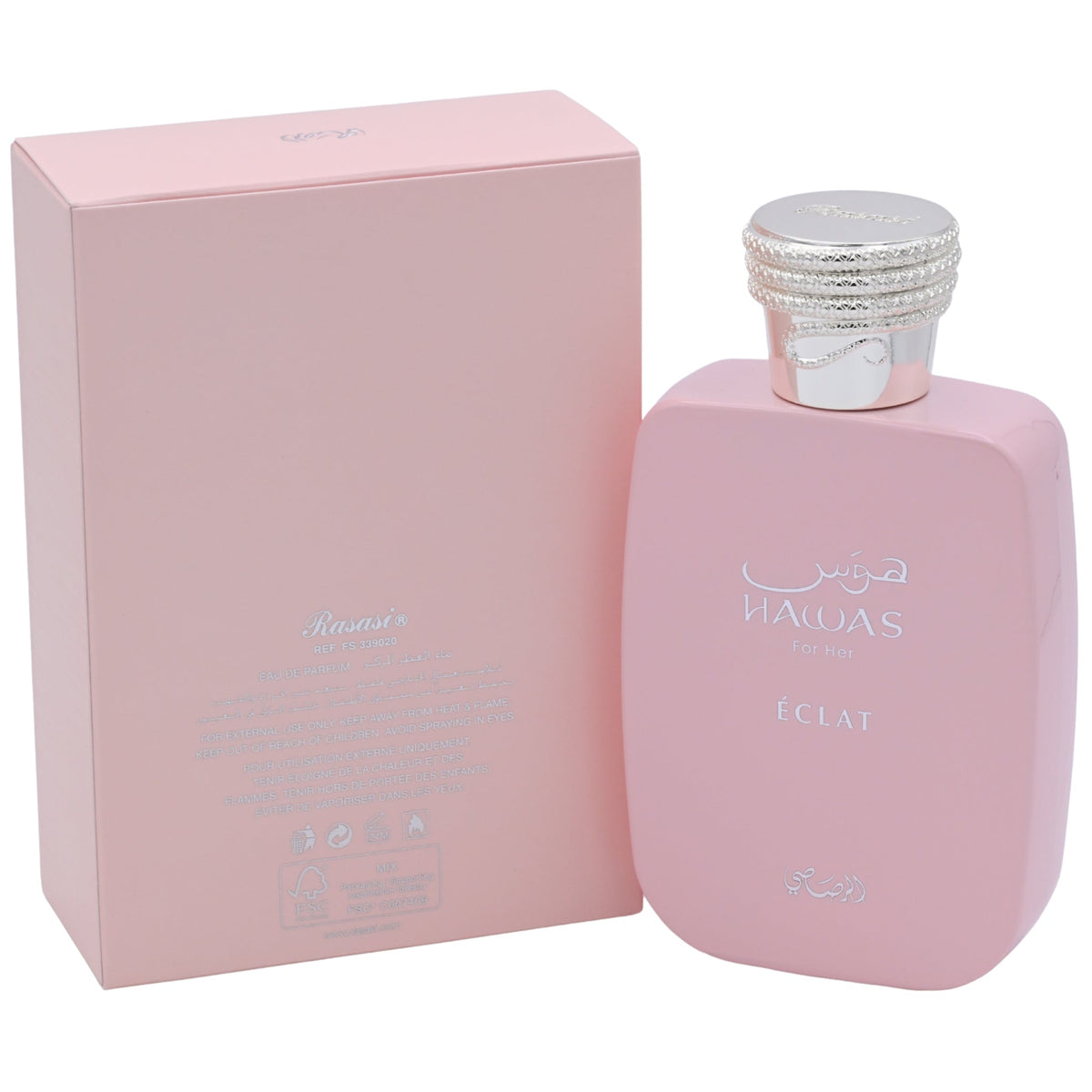 Rasasi Hawas Eclat Eau de Parfum (EDP) Spray for Women 3.38 oz / 100 ml