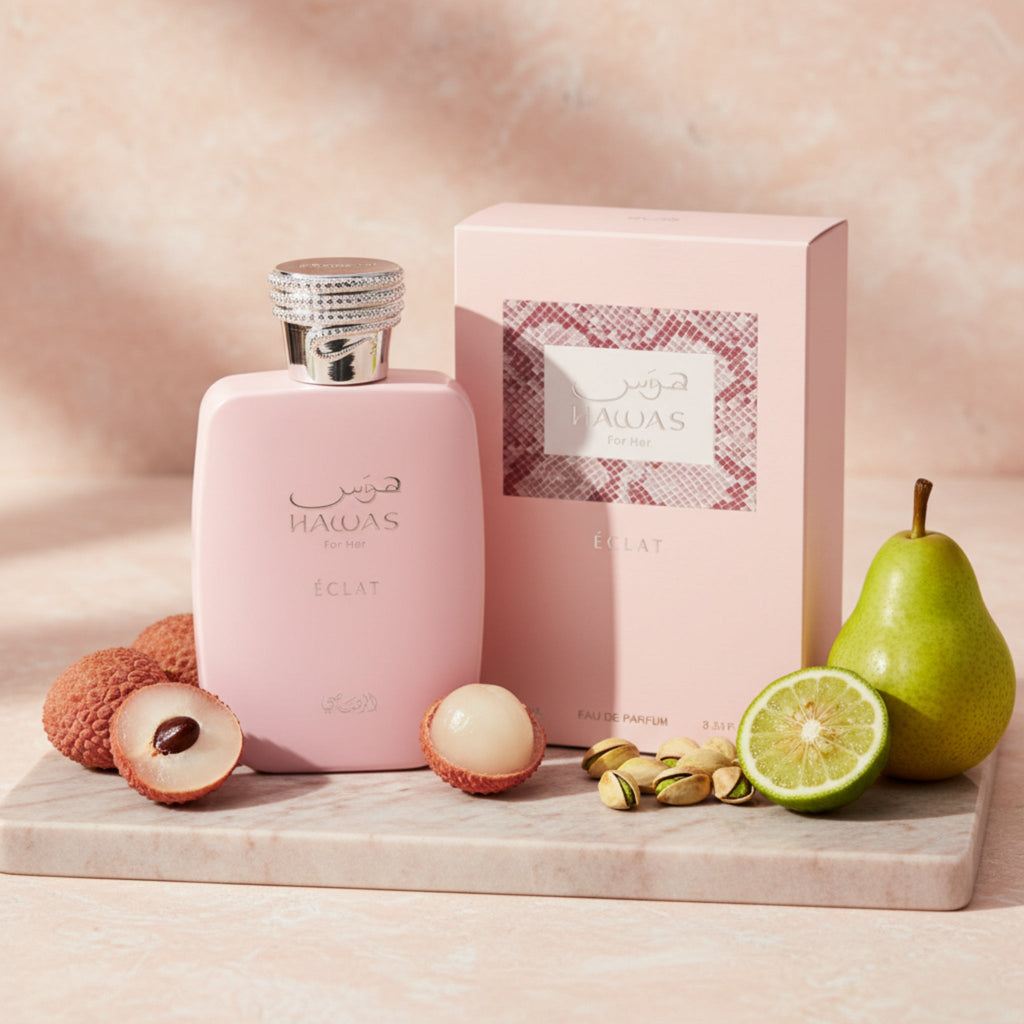 Rasasi Hawas Eclat Eau de Parfum (EDP) Spray for Women 3.38 oz / 100 ml