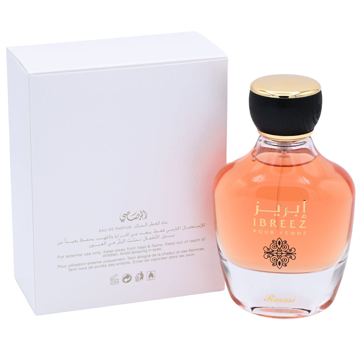 Rasasi Ibreez Pour Femme Eau de Parfum Spray for Women 3.38 oz (100 ml) New Retail Box