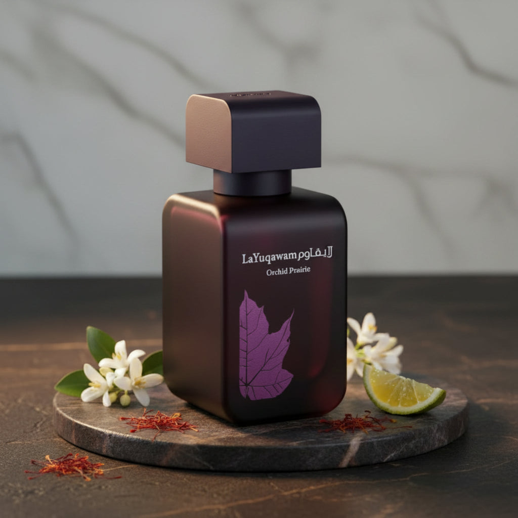 Rasasi La Yuqawam Orchid Prairie Eau de Parfum Spray for Women 2.53 oz (75 ml)