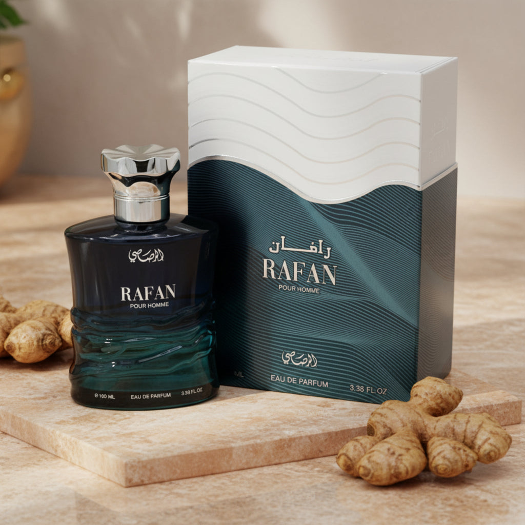 Rasasi Rafan EDP Spray Men 3.38 oz 100ml New Box