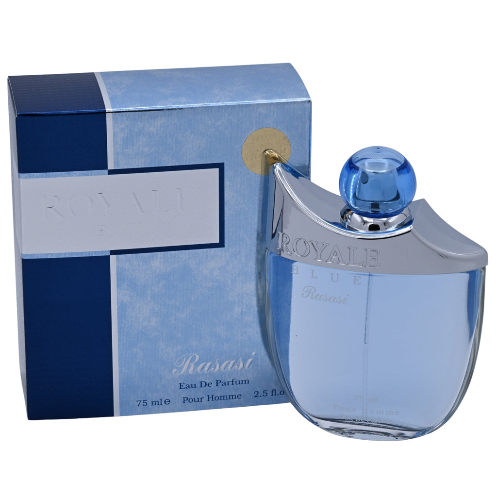 Rasasi Royale Blue Eau de Parfum (EDP) Spray for Men 2.5 oz (75 ml)