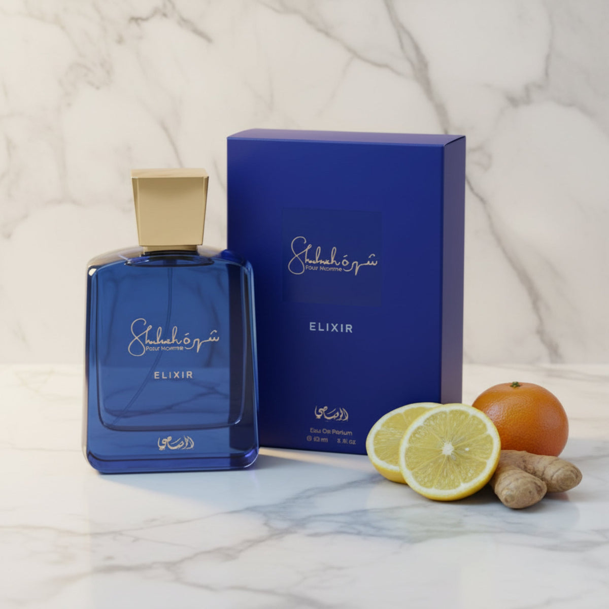 Rasasi Shuhrah Elixir Pour Homme EDP Spray Men 3 oz 90ml