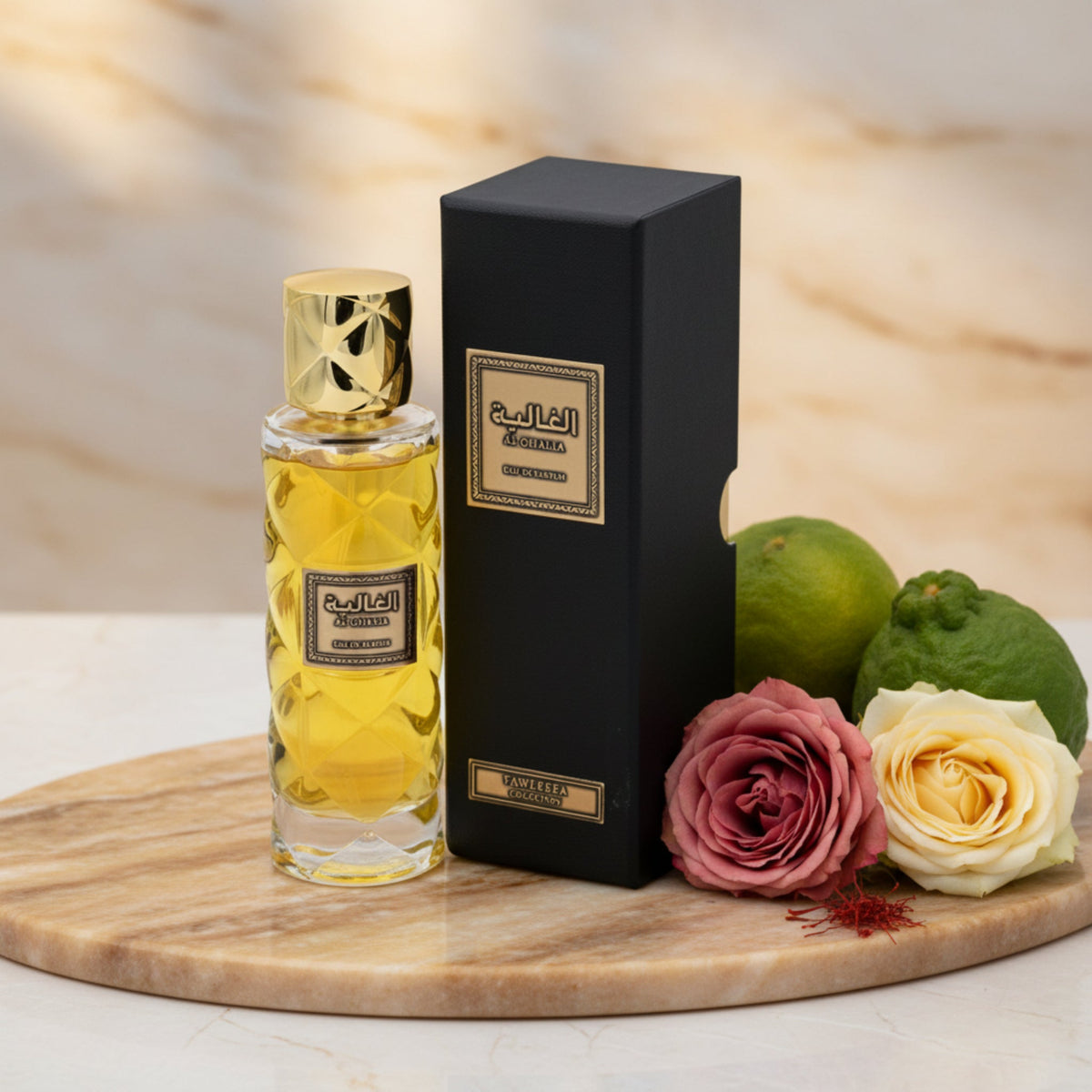Rasasi Tawleefa Collection Al Ghalia Eau de Parfum Spray Unisex 3.38 oz (100 ml) New in Box