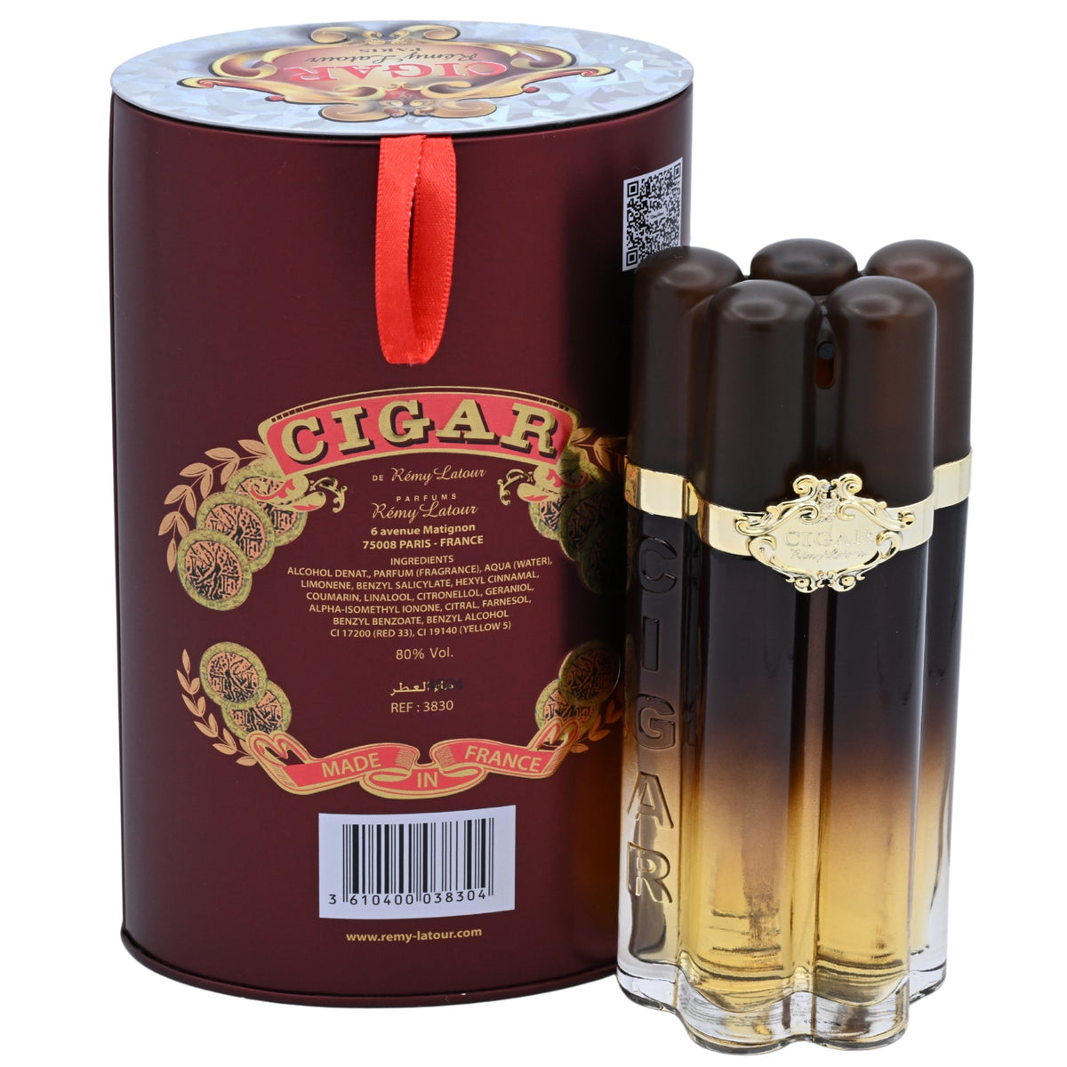 Remy Latour Cigar Mystic Oud Eau de Parfum (EDP) Spray for Men 3.3 oz / 100 ml New in Box