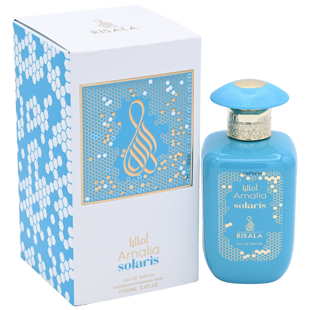 Risala Amalia Solaris Eau de Parfum Spray for Women 3.4 oz (100 ml) New Retail Box