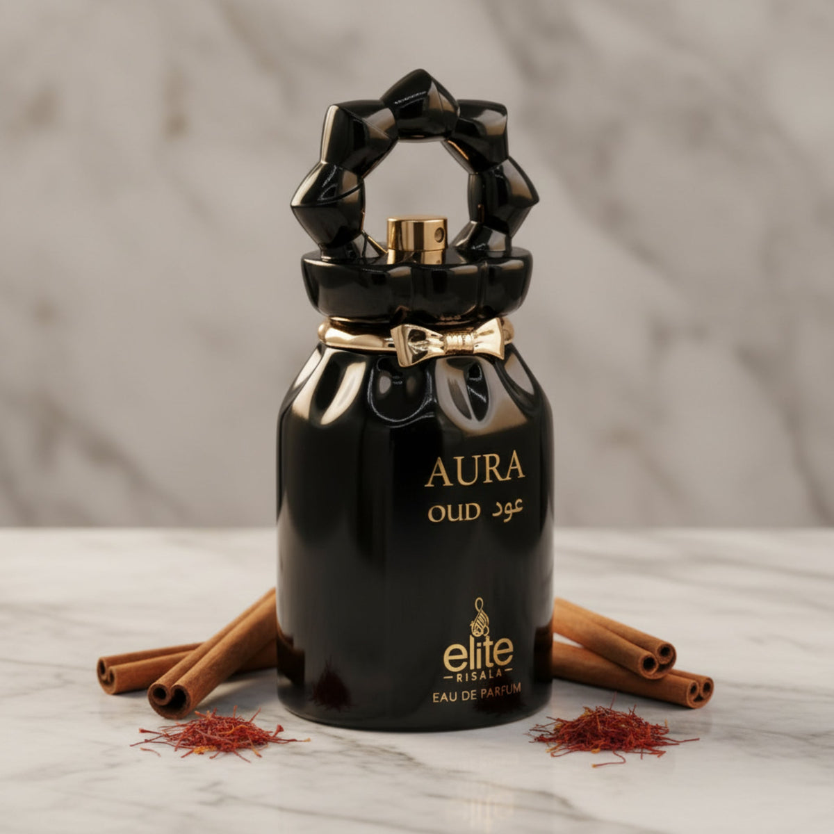 Risala Elite Aura Oud EDP Unisex Spray 3.4 oz 100ml, New Box