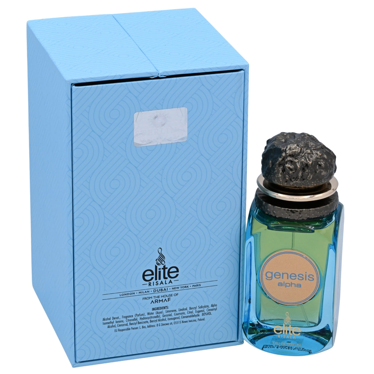 Risala Elite Genesis Alpha EDP Spray Men, 3.4 oz 100ml
