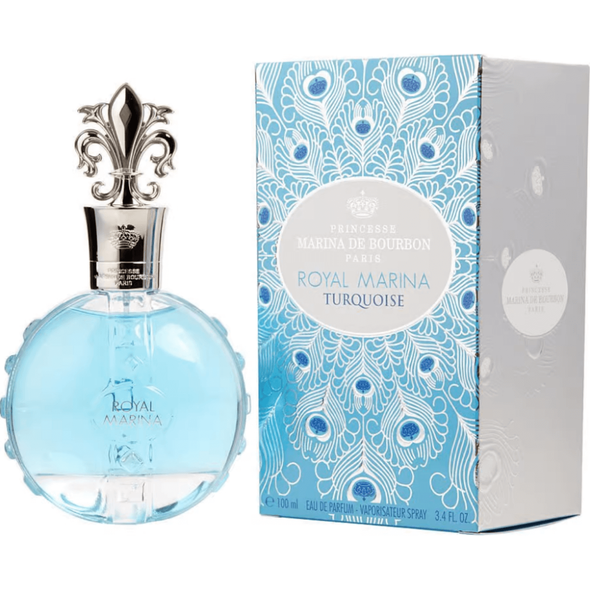 Royal Marina Turquoise by Marina De Bourbon perfume EDP 3.3  / 3.4 oz New in Box