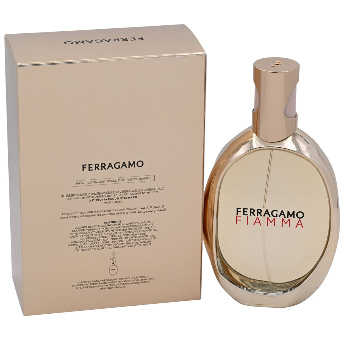 Salvatore Ferragamo Fiamma EDP Spray Women 3.4 oz 100ml New Box