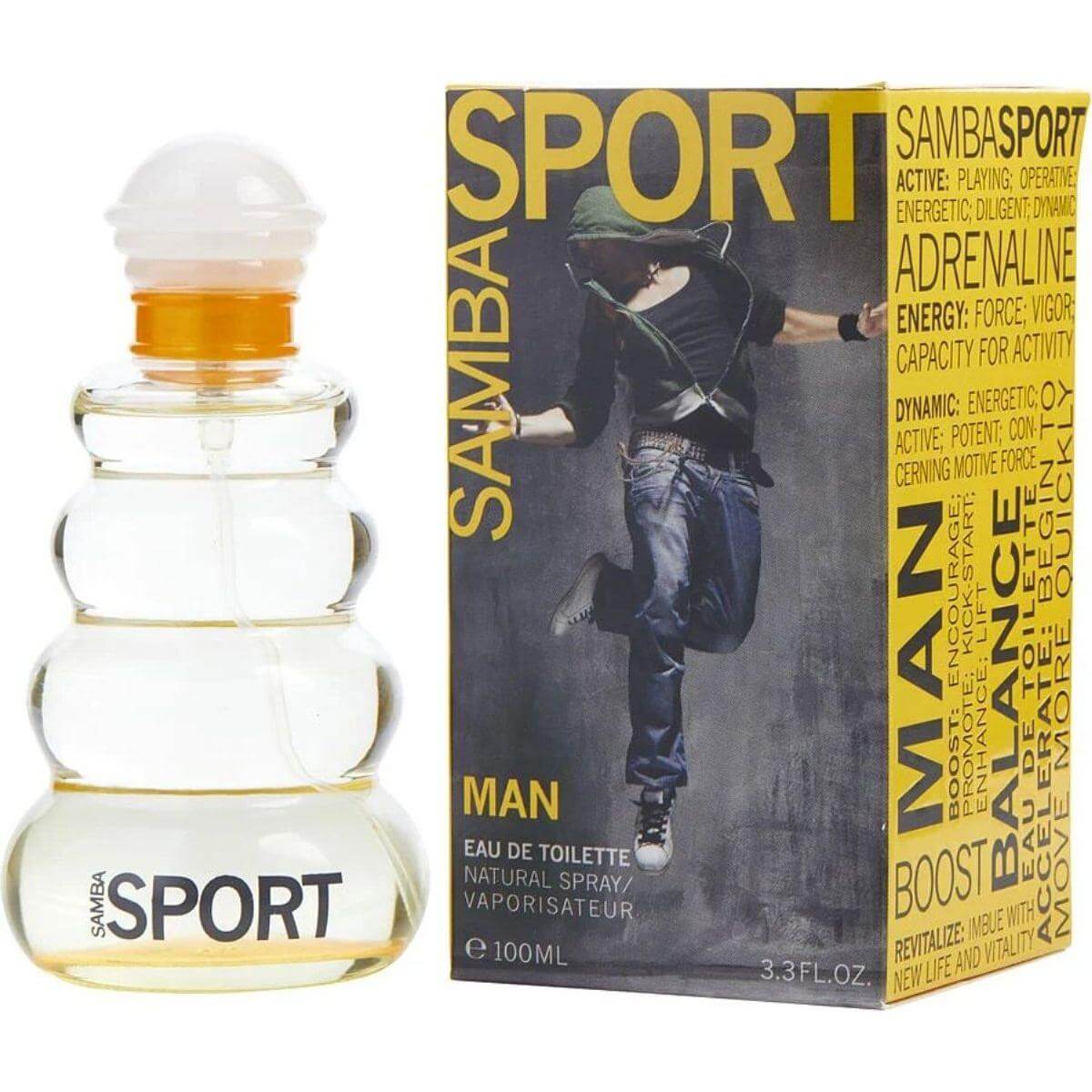 Samba Sport by Perfumers Workshop cologne for men EDT 3.3 / 3.4 oz New In Box