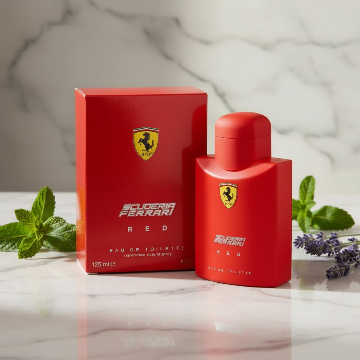 Scuderia Ferrari Red by Ferrari 4.2 oz edt Cologne Men New in Box - 4.2 oz / 125 ml