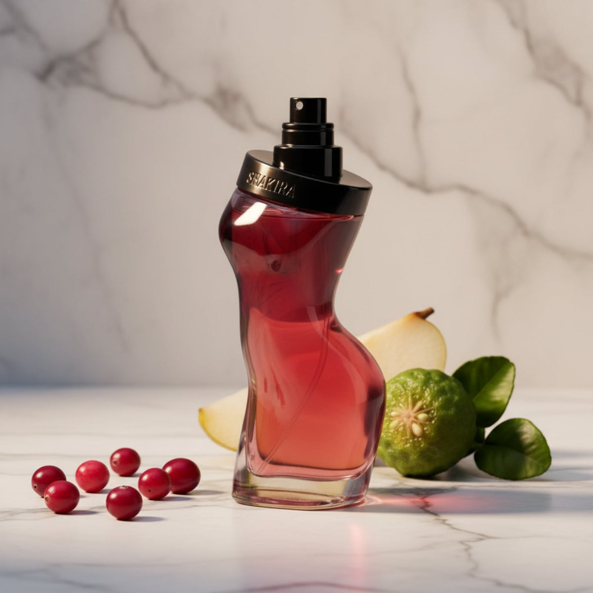 Shakira Dance Red Midnight Eau de Toilette Spray for Women 2.7 oz (80 ml) - New Retail Box