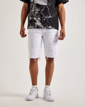 Jordan Craig Distressed Denim Shorts