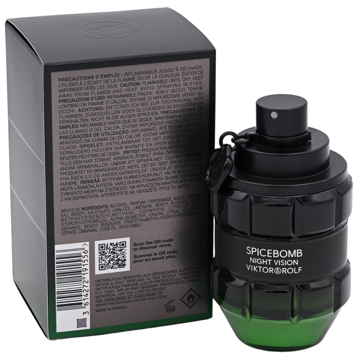 Spicebomb Night Vision by Viktor & Rolf cologne men EDT 3 / 3.0 oz New in Box