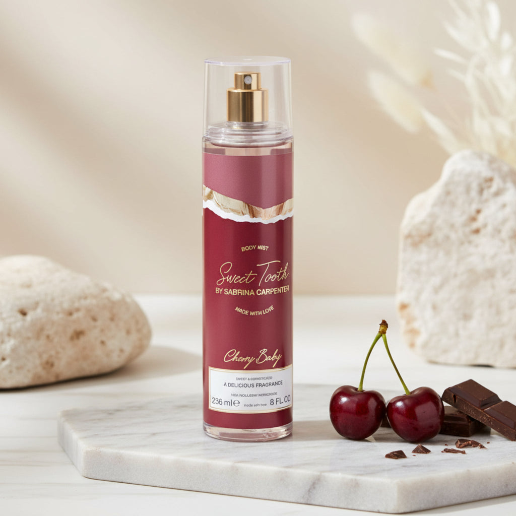 Sweet Tooth Cherry Baby by Sabrina Carpenter Body Mist for Women 8 oz New