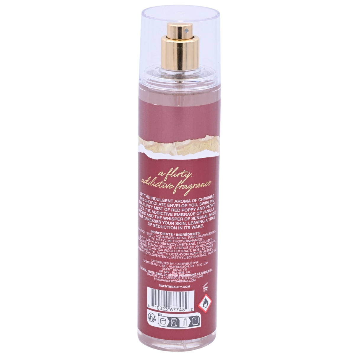 Sweet Tooth Cherry Baby by Sabrina Carpenter Body Mist for Women 8 oz New