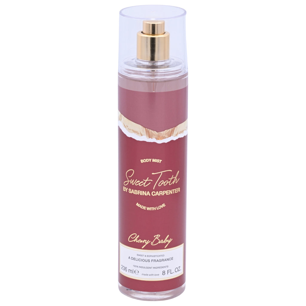 Sweet Tooth Cherry Baby by Sabrina Carpenter Body Mist for Women 8 oz New