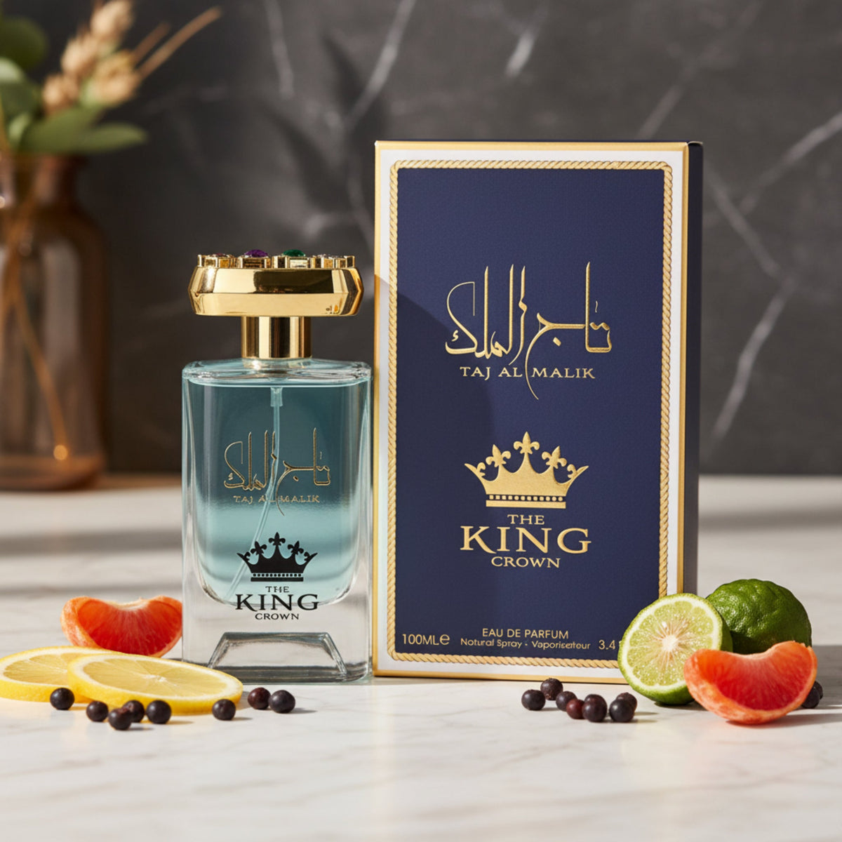Taj Al Malik The Crown King by Ard Al Zaafaran EDP 3.3 / 3.4 New in Box
