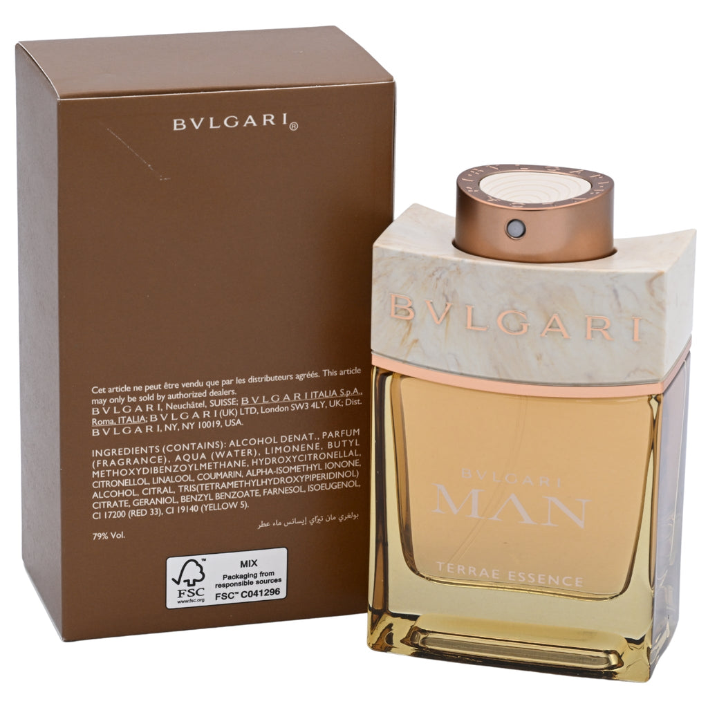 Terrae Essence by Bvlgari cologne for men EDP 2.0 oz New in Box