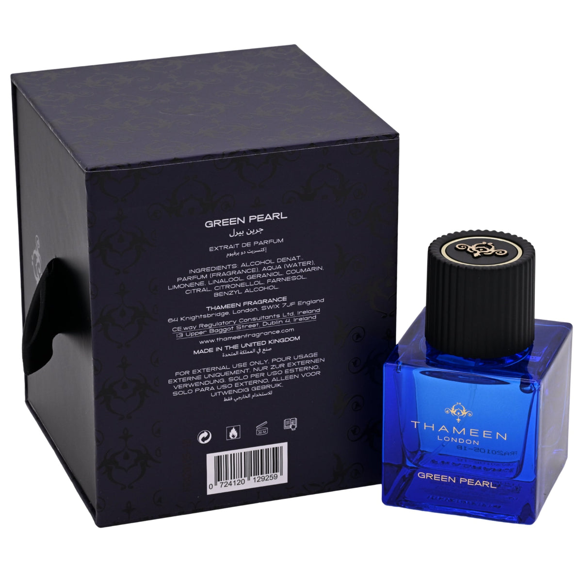 Thameen London Green Pearl Extrait Spray Unisex 1.7 oz 50ml New Box