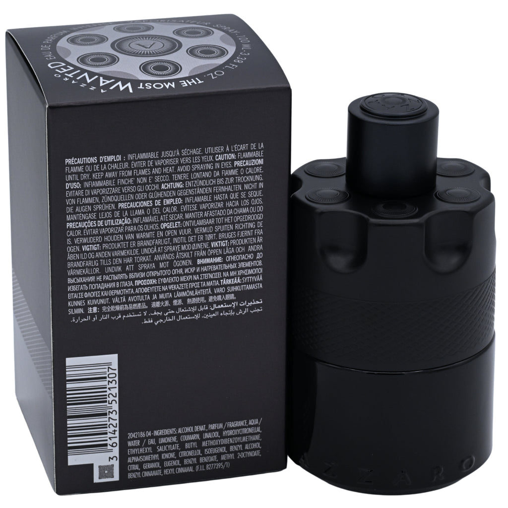 The Most Wanted by Azzaro cologne for men EDP intense 3.3  / 3.4 oz New in Box