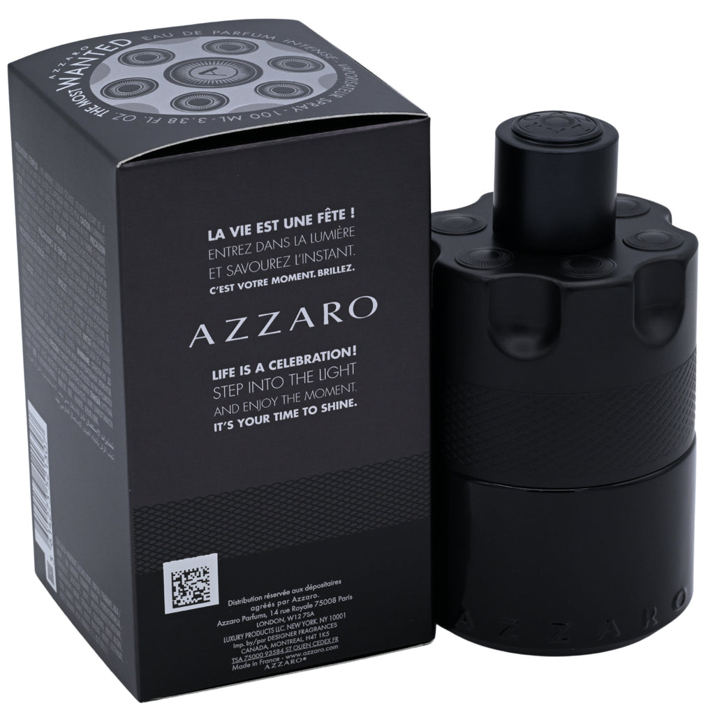The Most Wanted by Azzaro cologne for men EDP intense 3.3  / 3.4 oz New in Box