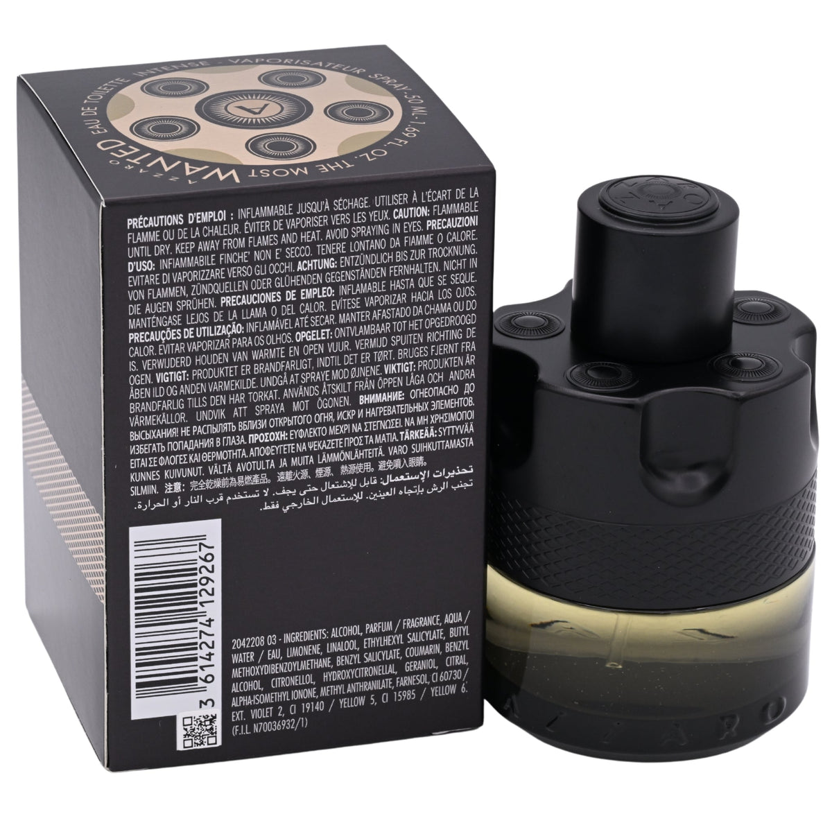 The Most Wanted by Azzaro for men EDT intense 1.69 oz New in Box