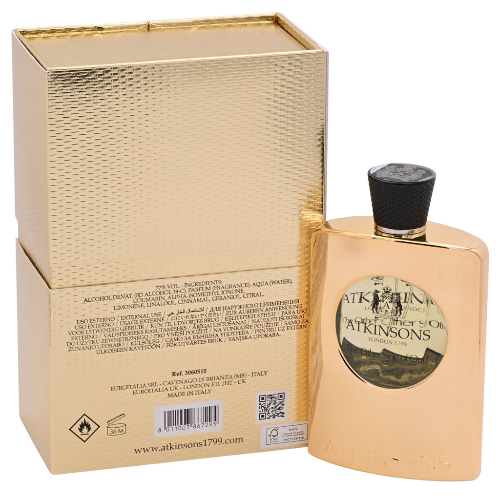 The other side of Oud by Atkinsons for unisex EDP 3.3 / 3.4 oz