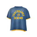 Blue Trackhawk Double-Layer Vintage Tee
