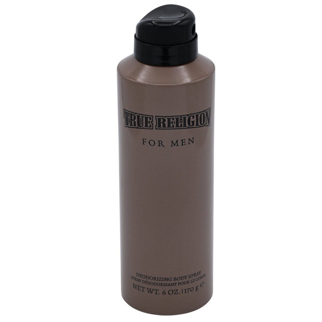 True Religion Deodorizing Body Spray for men 6 oz New