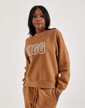 UGG Logo Crewneck Fleece Sweatshirt