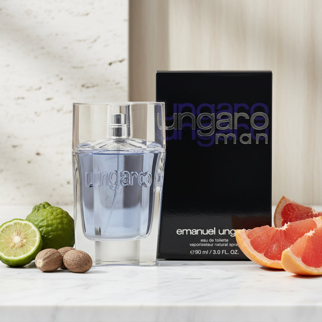 Ungaro Man by Emanuel Ungaro cologne for men EDT 3.0 oz New in Box