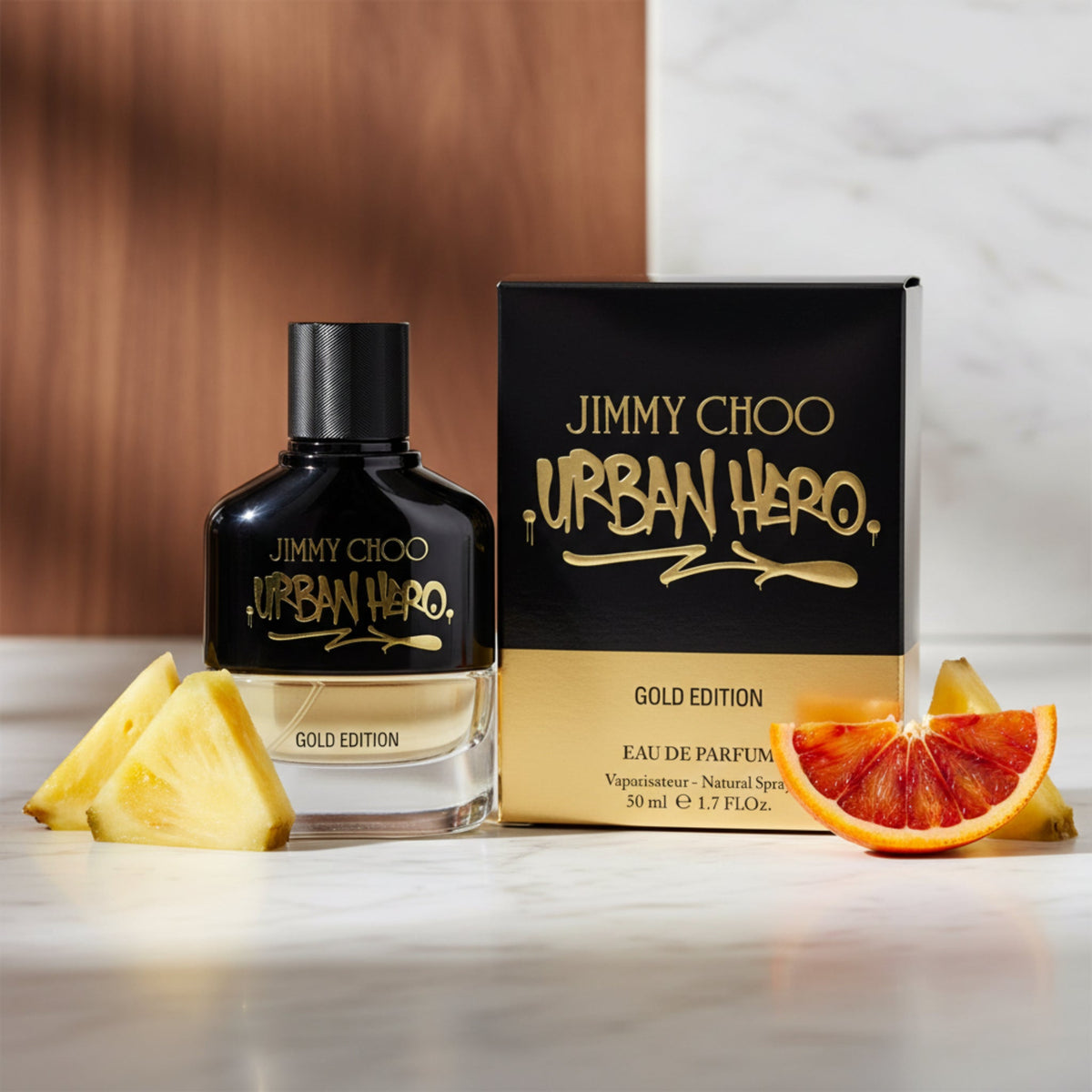 Urban Hero Gold Edition by Jimmy Choo for men EDP 1.7 oz New in Box