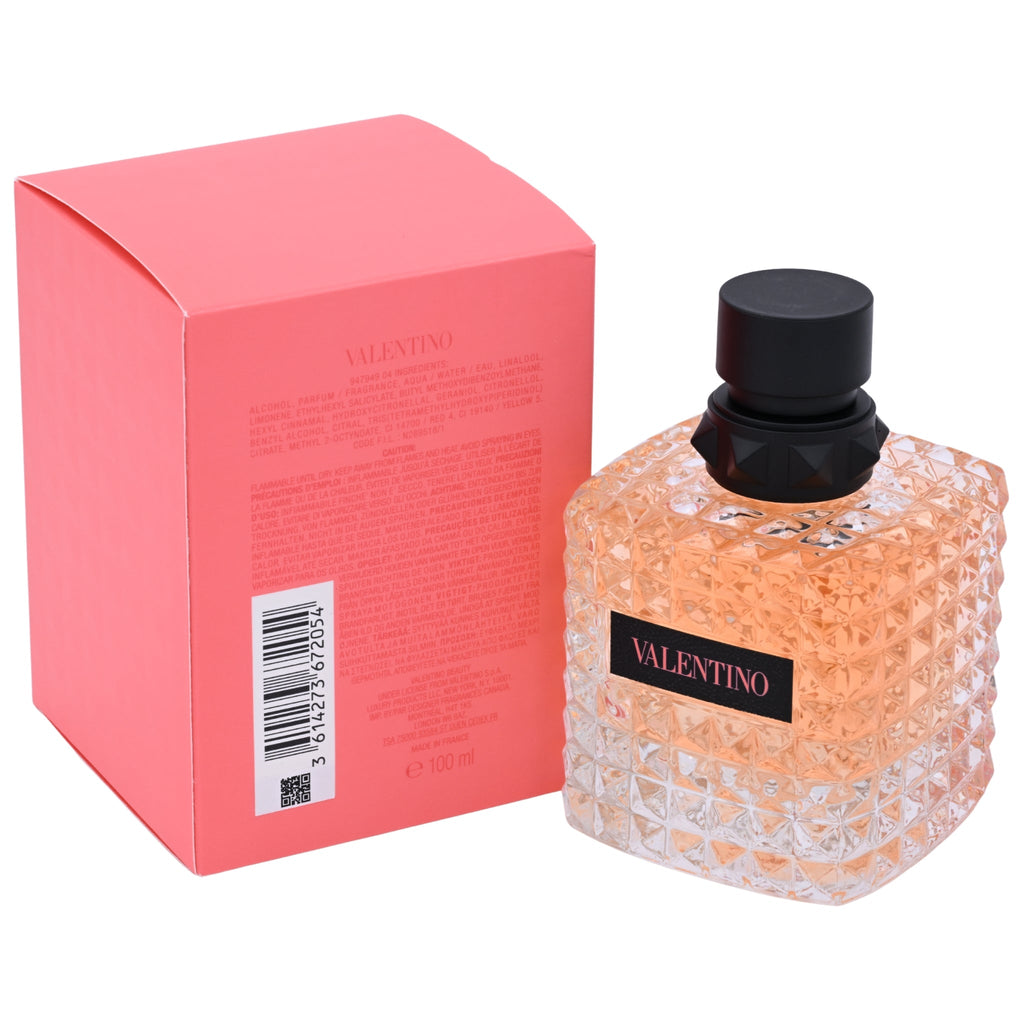 Valentino Donna Born in Roma Coral Fantasy Eau de Parfum Spray for Women 3.4 oz (100 ml) - Valentino