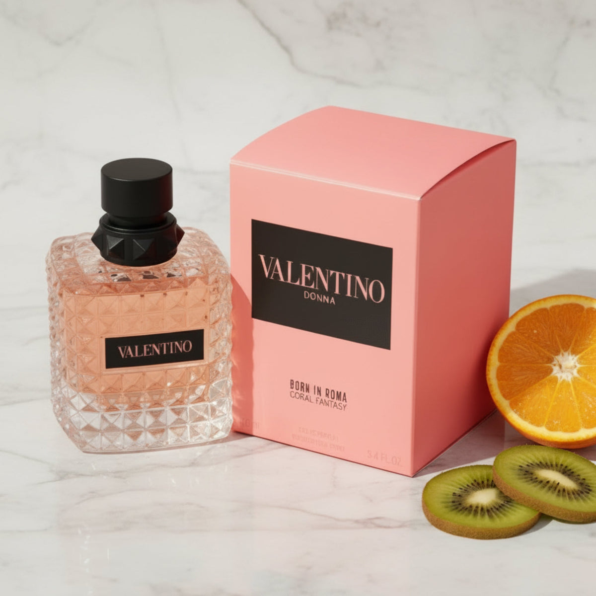 Valentino Donna Born in Roma Coral Fantasy Eau de Parfum Spray for Women 3.4 oz (100 ml) - Valentino