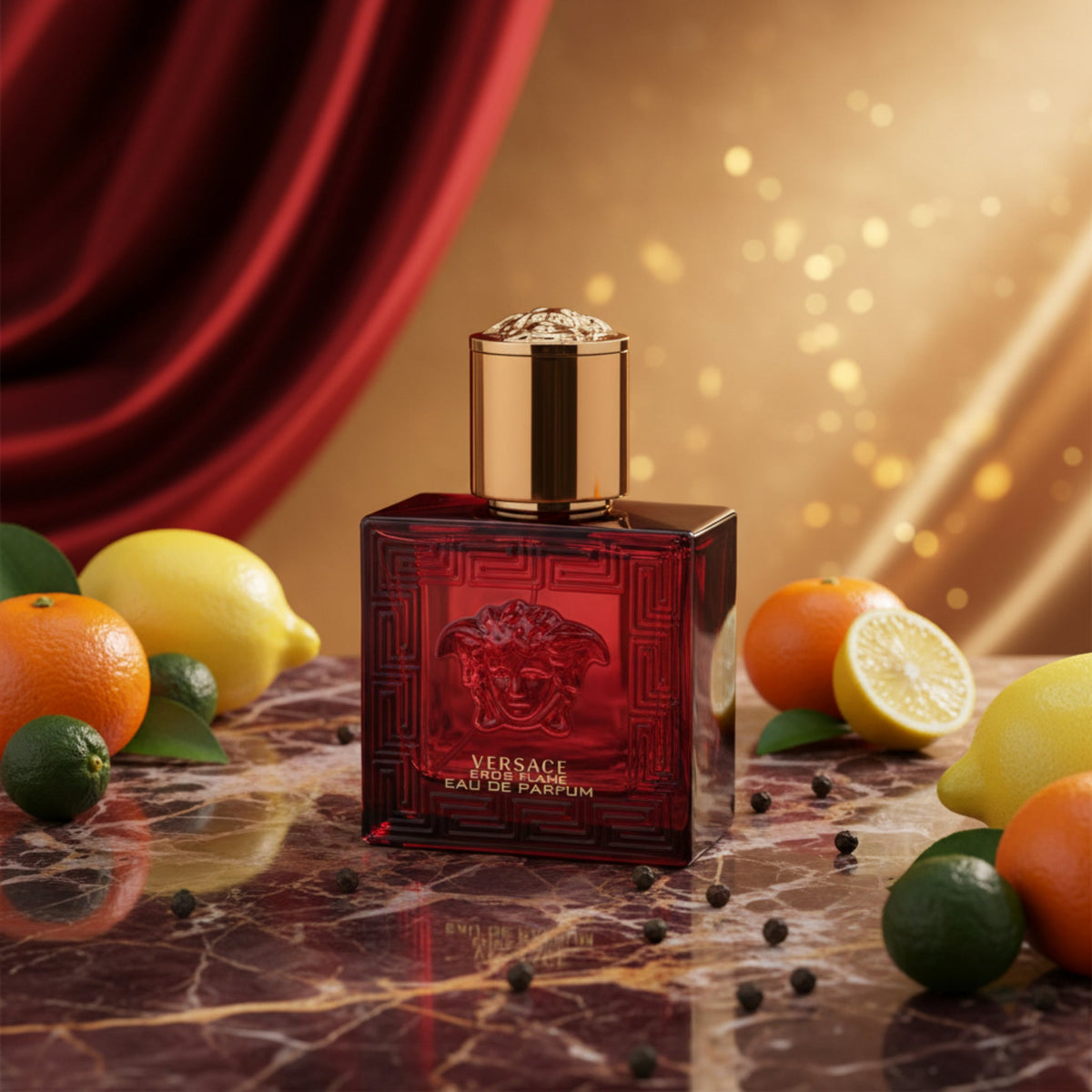 Versace Eros Flame by Gianni Versace cologne men EDP 1 / 1.0 oz New in Box