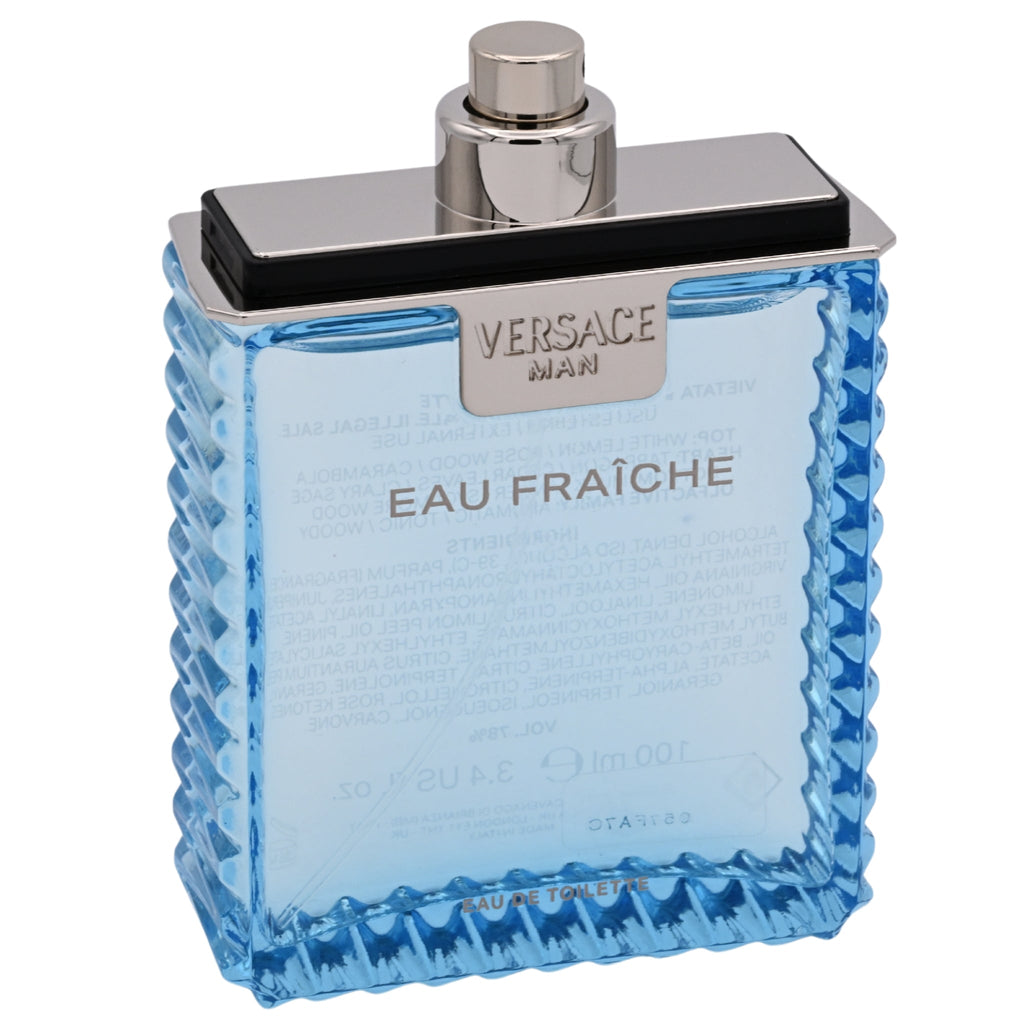 Versace Man Eau Fraiche by Gianni Versace 3.4 oz EDT Cologne For Men New Tester