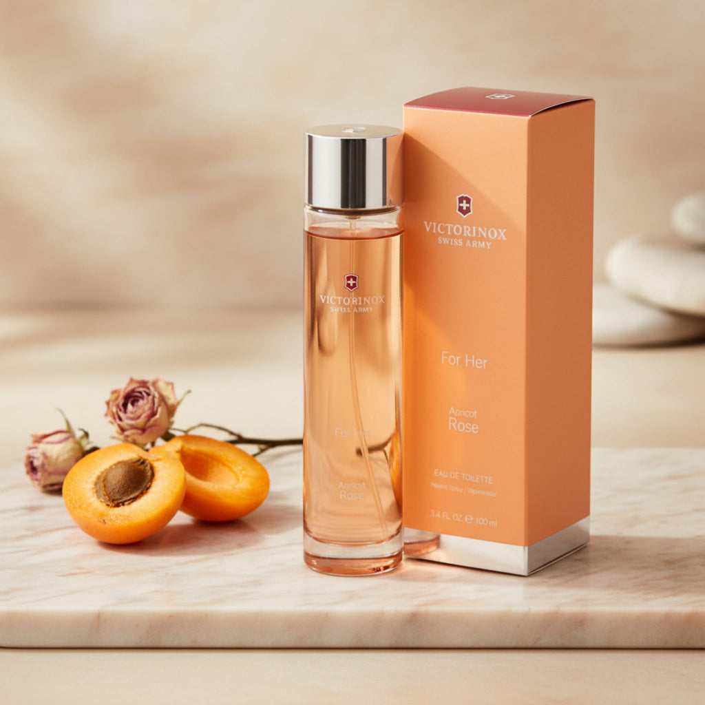 Victorinox Swiss Army Apricot Rose Eau de Toilette (EDT) Spray for Women 3.4 oz by Victorinox