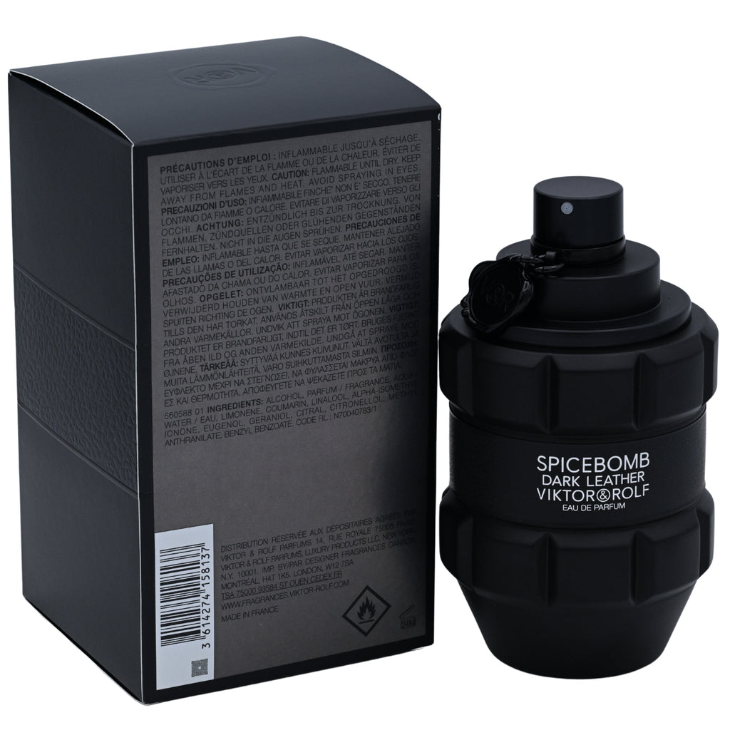 Viktor & Rolf Spicebomb Dark Leather Eau de Parfum Spray for Men 5.07 oz (150 ml)